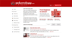 Desktop Screenshot of pokerology.com